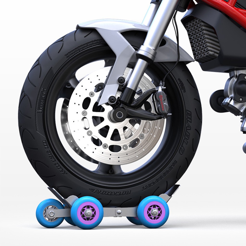 Bánh xe trượt cứu hộ đa năng cho xe máy, xe motor khi thủng lốp, hỏng săm | BigBuy360 - bigbuy360.vn