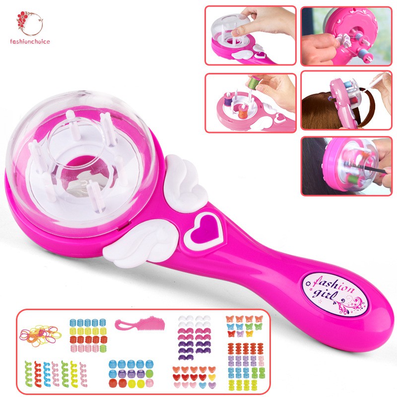 Máy Bện Tóc Tự Động Dùng Điện Tạo Kiểu Cho Bé Gái