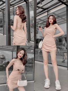 Váy dây hở lưng