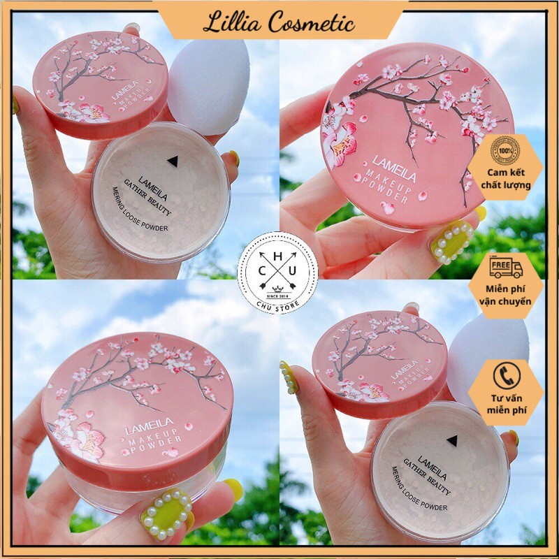 Phấn phủ kiềm dầu lameila