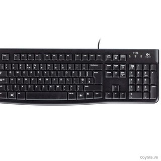 Bàn Phím Đen 3.30 Logitech K120K100 Mk200
