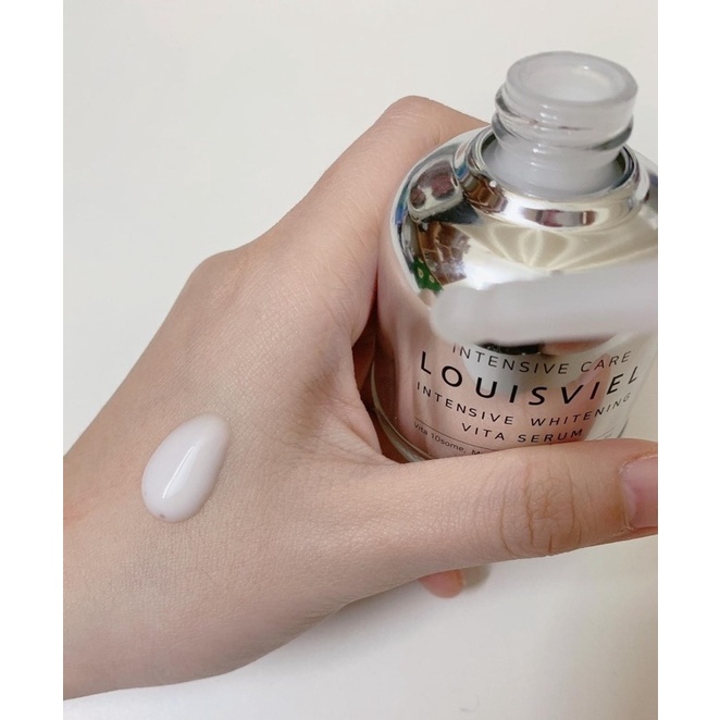 Bộ dưỡng trắng da mờ nám mụn tàn nhang trắng mịn nhue da em bé Louisviel Hàn quốc gồm toner serum kem dưỡng louisviel