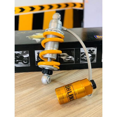 [FREESHIP70K] PHUỘC OHLINS BÌNH DẦU TY VÀNG LỚN XOAY 360 CHUẨN XỊN 1.1 GẮN EXCITER WINER SONIC RAIDER