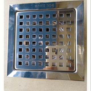 Phễu thoát sàn inox304, chống hôi, lược rác thông minh, 15x15 phi 60-phi 110
