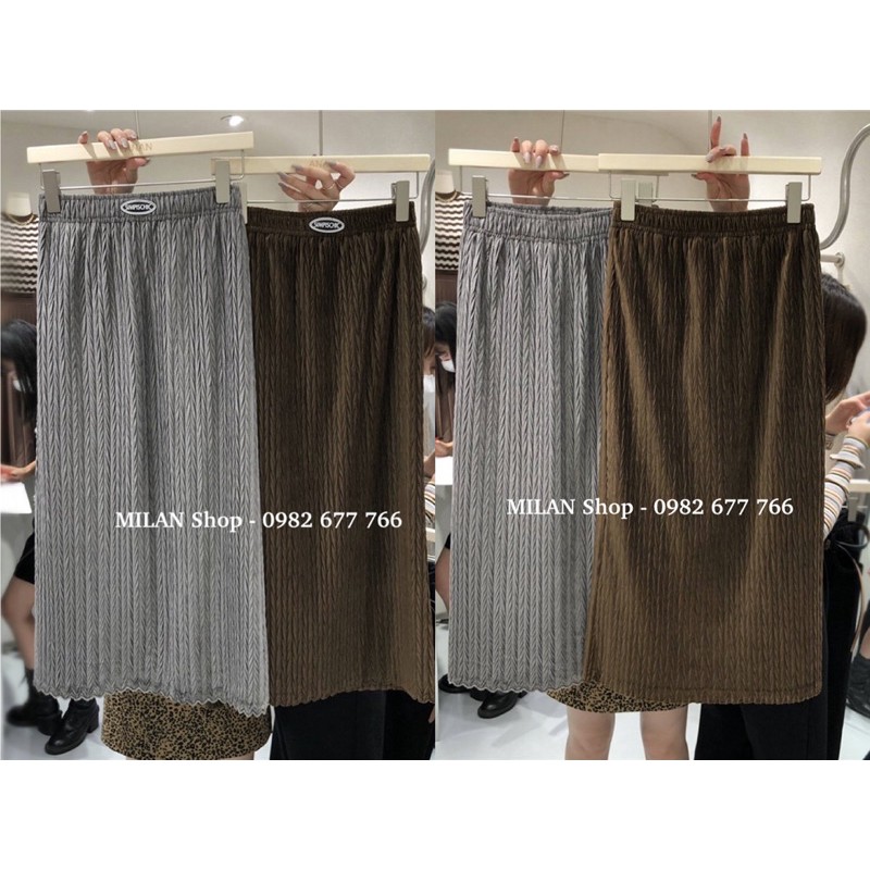 Chân váy nhung dài chất mới | BigBuy360 - bigbuy360.vn