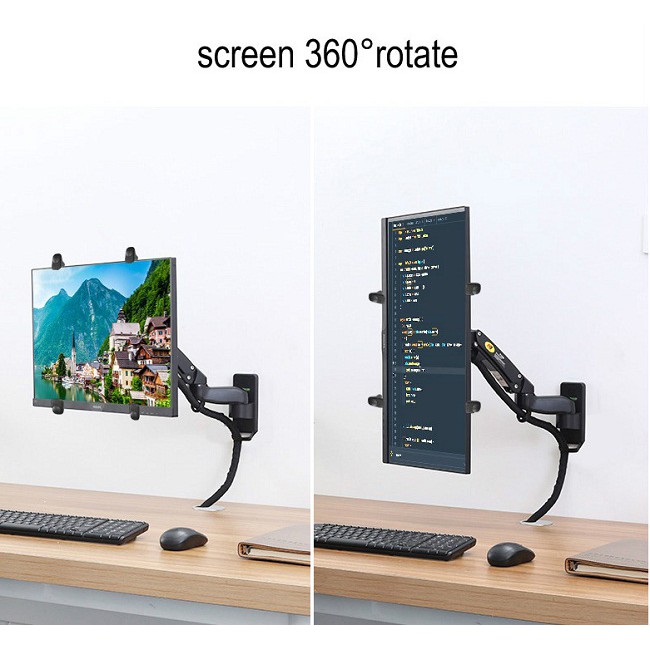 GIÁ TREO MÀN HÌNH NB F150 GẮN TƯỜNG 17 - 27 INCH | BigBuy360 - bigbuy360.vn