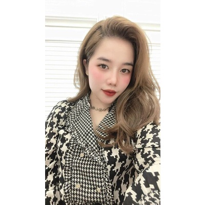 Áo sơ mi lụa zic zac kèm móc hottrend