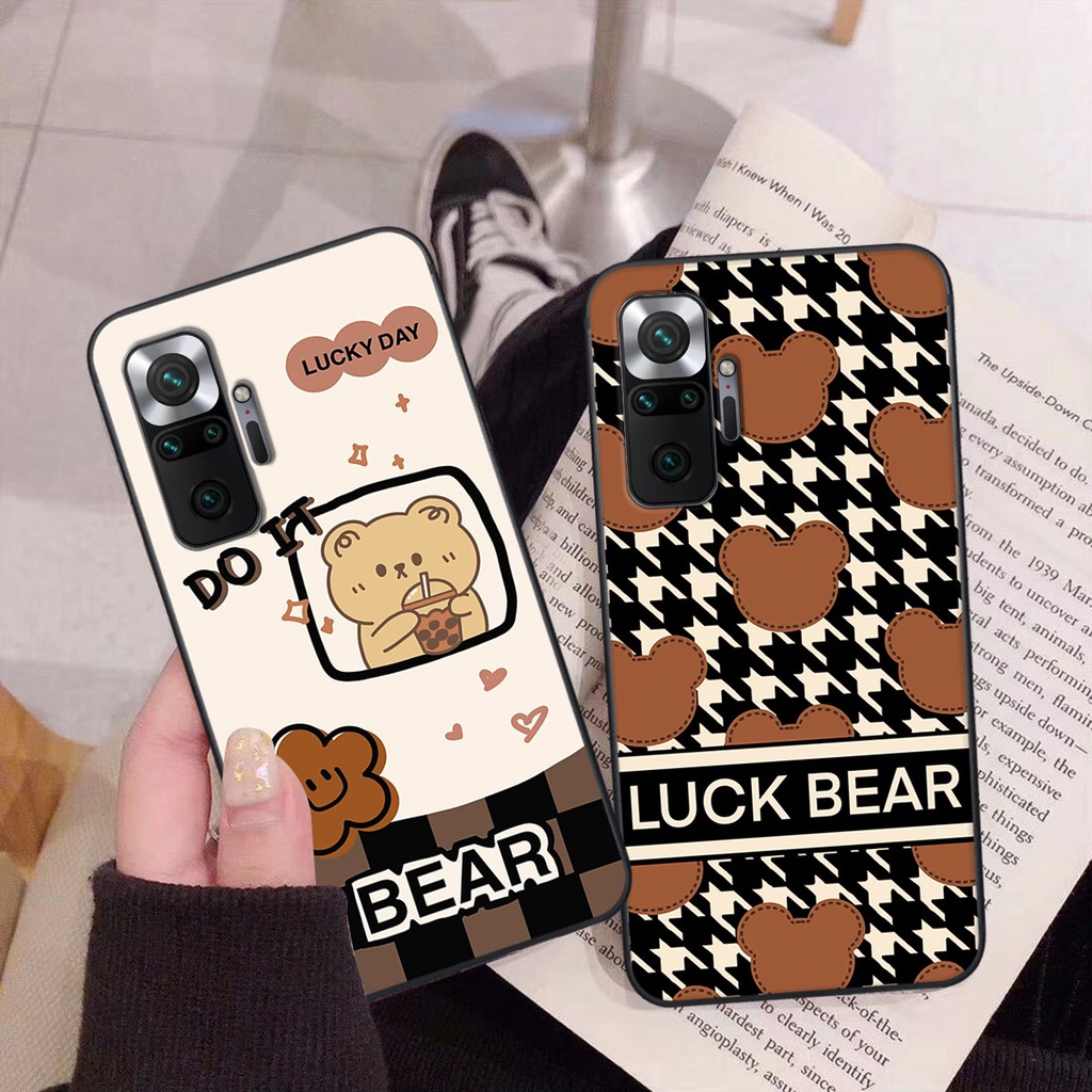 Ốp lưng Xiaomi REDMI NOTE 10 PRO happy day, gấu bear dễ thương - BỀN - ĐẸP -BAO GIÁ TOÀN THỊ TRƯỜNG