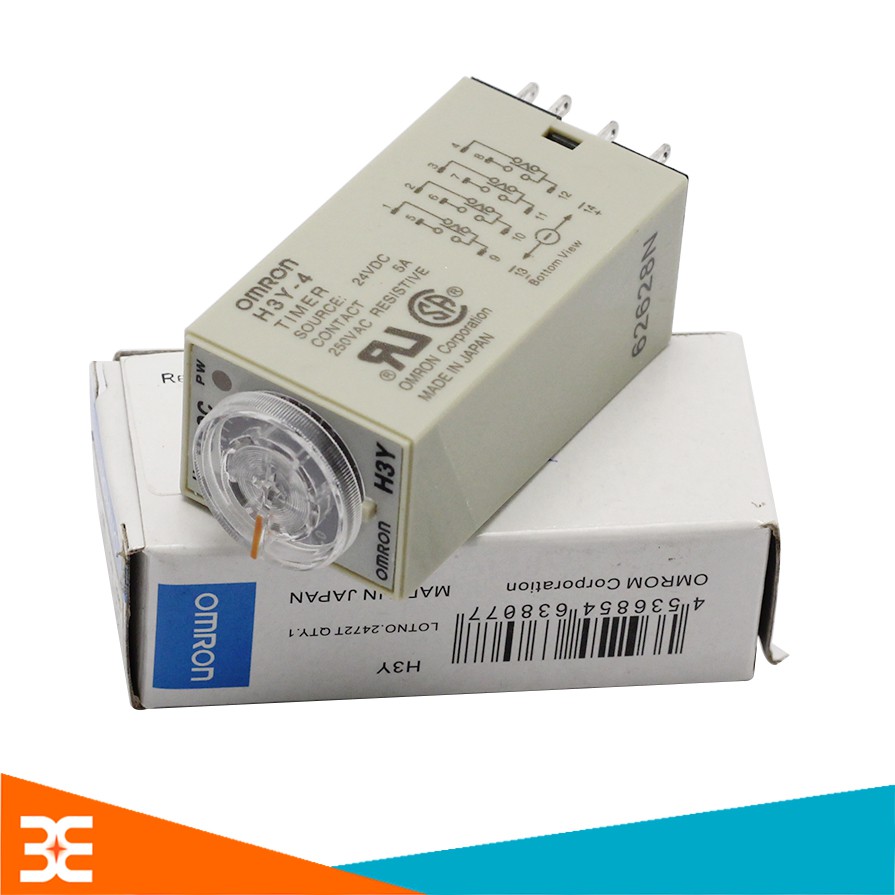 Relay Thời Gian Timer Omron H3Y-4 14P 24V