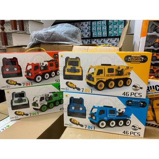 Xe truck lắp ghép 7 mẫu thông minh