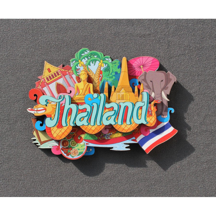 Nam Châm Dán Tủ Lạnh Bằng Gỗ Kiểu Nga canada us hawaii