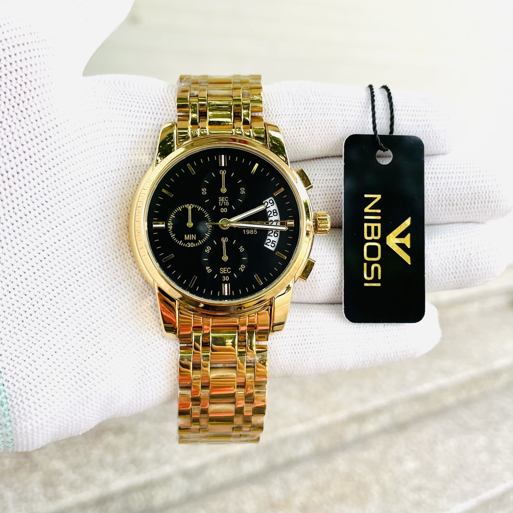 Đồng hồ nam nibosi chính hãng chạy full 6 kim hàng full box  (Mua  Đồng hồ nam chính hãng tặng kèm hộp full box , pin) | BigBuy360 - bigbuy360.vn