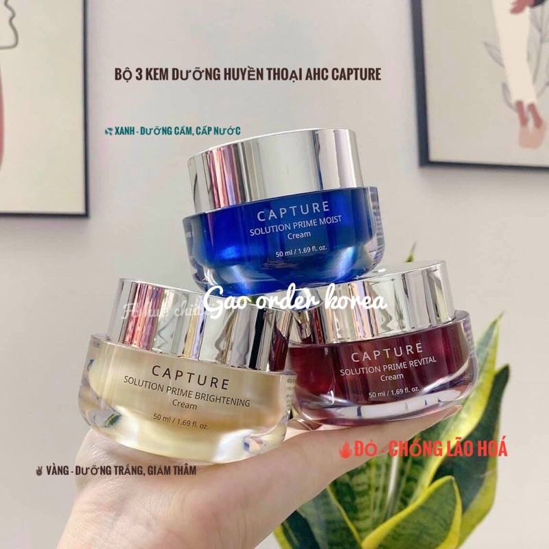 Kem dưỡng AHC Capture Solution Max Cream 50ml