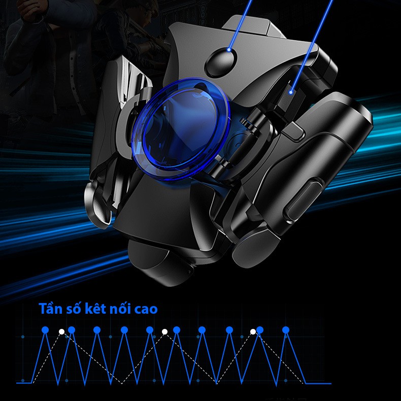 Tay Cầm Chơi Game PUBG/FF/ROS nút AUTO TAB siêu nhanh cao cấp