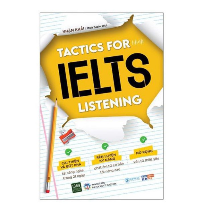 Sách - Tactics For IELTS Listening - 1980books