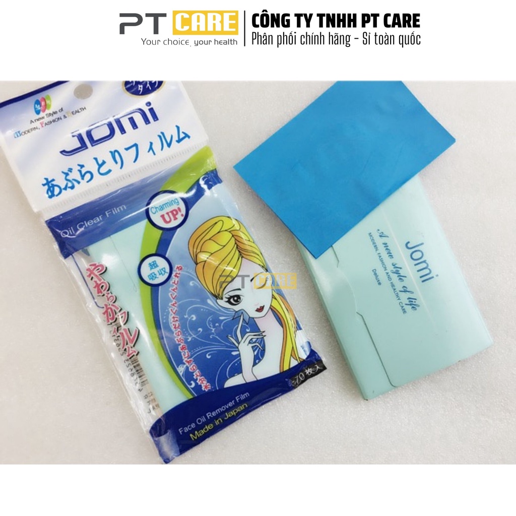 PT CARE | Phim Thấm Dầu Jomi 70 Tờ/Gói Oil Clear Film