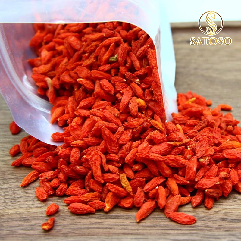 Kỷ tử sấy khô loại thượng hạng giúp da đẹp SATOSO 100gram