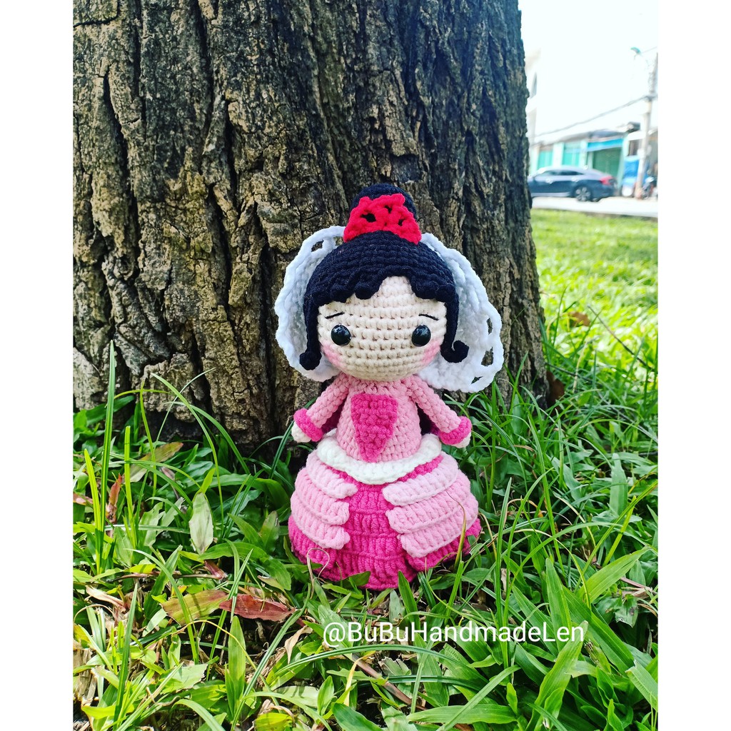 Công Chúa Vanellope Trong Ráp-phờ Đập Phá - Thú Len Handmade