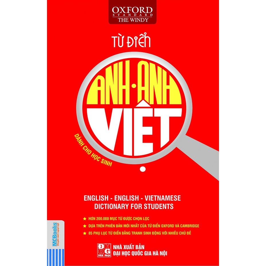 Sách - Từ điển Anh - Việt dành cho học sinh - The Windy (bìa ngẫu nhiên) | BigBuy360 - bigbuy360.vn