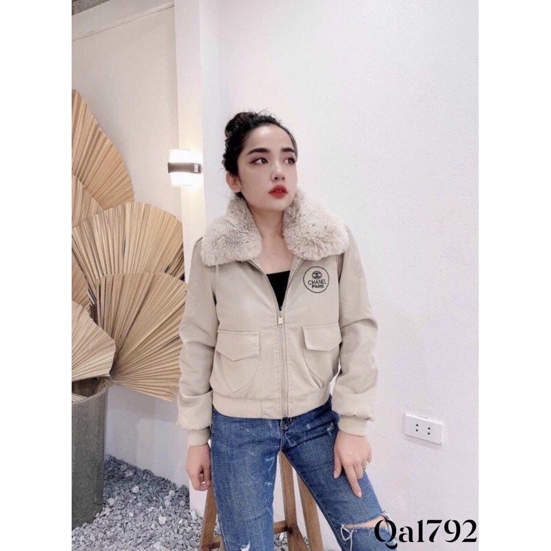Áo Da Nhung Lót Lông Giá Rẻ