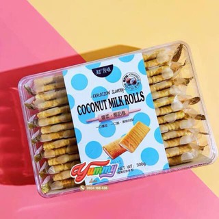 Bánh Cuộn Nhân Kem Dừa Explosion Slurry