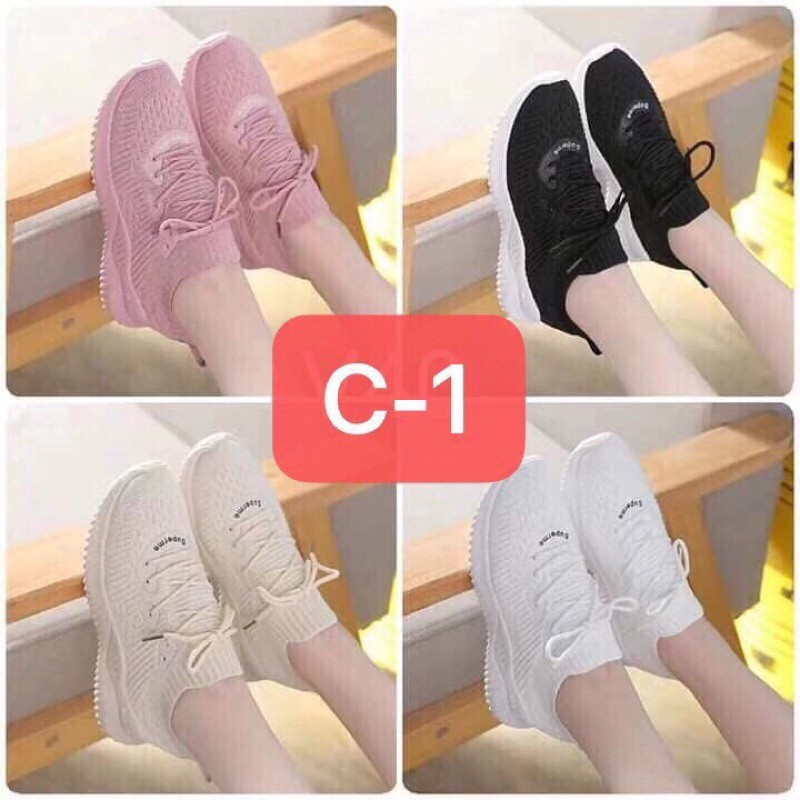 (Freeship 99k) giày thể thao đế tổ ong hottren 2019