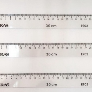 Thước kẻ eras e904/5, thước kẻ học sinh 20cm - 30cm