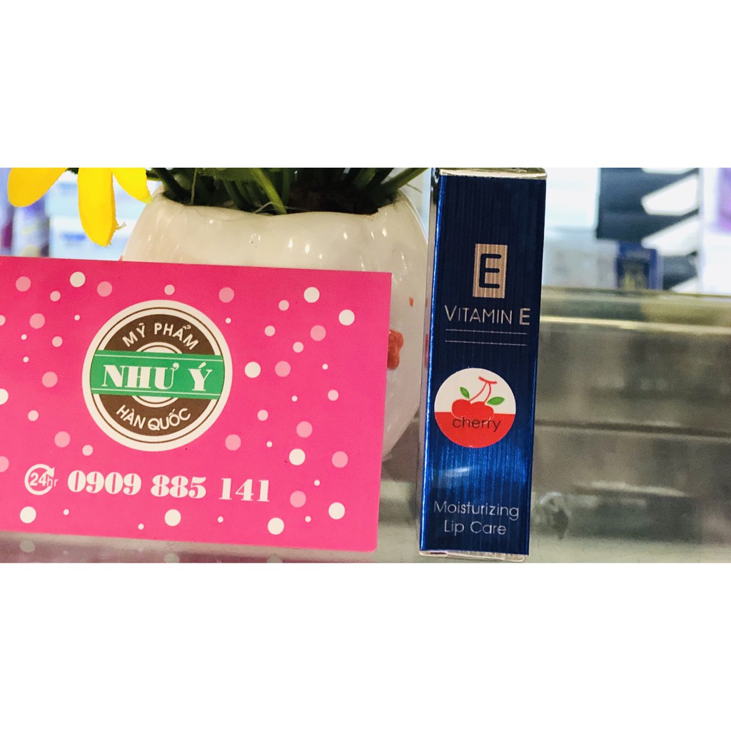 Son dưỡng môi Vitamin E Aron Thái Lan cherry