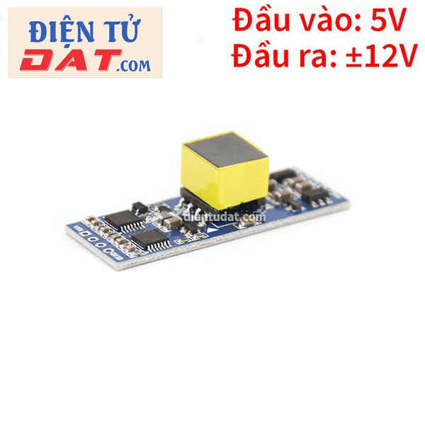 Mạch Cách Ly Chuyển Nguồn 5VDC Sang Nguồn Đôi ±12VDC - 3W