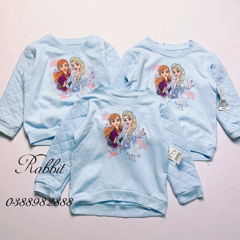 Áo nỉ xanh Elsa