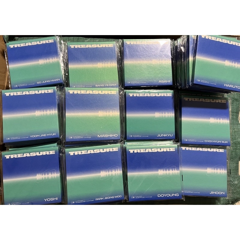 Album ảnh The second step: Chapter one TREASURE DIGIPACK nguyên seal