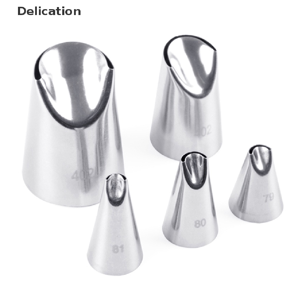 Bộ 5 dụng cụ trang trí bánh kem bằng thép không gỉ chuyên dùng