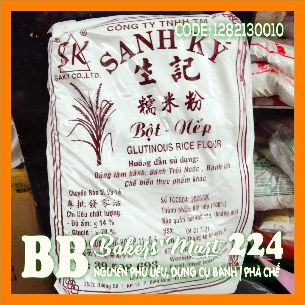 Bột NẾP hiệu SANH KÝ - Gói 500GR