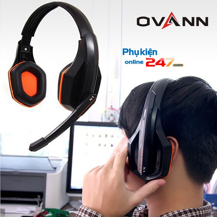 Tai nghe game OVAN X1 âm bass thật sâu và trầm