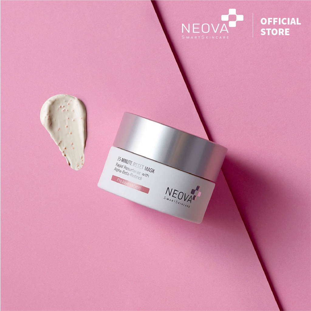 Mặt nạ làm sáng và loại bỏ tế bào chết Neova 15-Minute Reset Mask