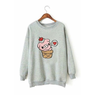 ÁO HOODIE KHÔNG NÓN CHẤT NỈ BÔNG NAM NỮ ĐỀU MẶC ĐƯỢC