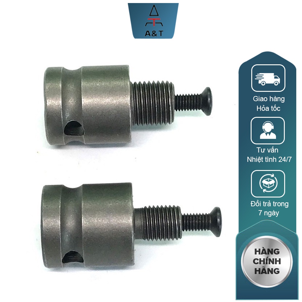 Đầu chuyển từ bulong 1/2 sang đầu khoan, đầu kẹp mũi khoan (10mm, 13mm)