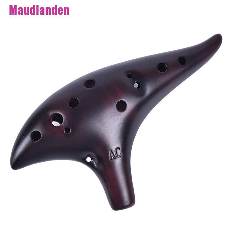 Kèn Ocarina Mini 12 Lỗ Bằng Gốm Dùng Sưu Tầm Trang Trí