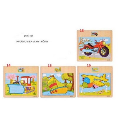 BẢNG GHÉP HÌNH 12 MIẾNG CHO BÉ BẰNG GỖ - ĐỒ CHƠI XẾP HÌNH GỖ GIÁO DỤCmGIÚP BÉ PHÁT TRIỂN TƯ DUY SỚM