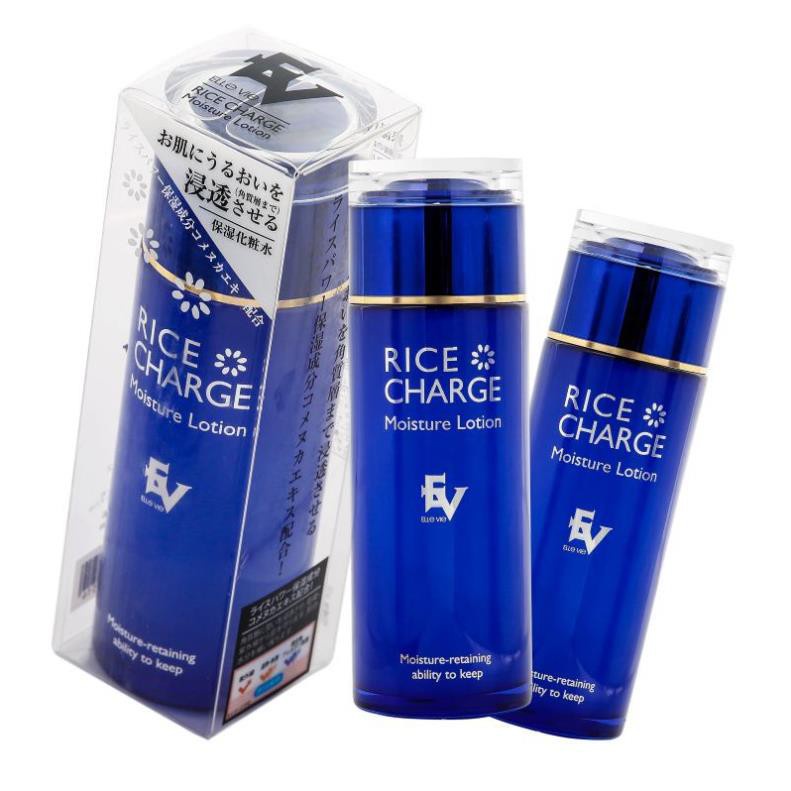 Nước Hoa Hồng dưỡng trắng da Tinh Chất Gạo nhật bản ElLe Vie Rice Charge 120ml