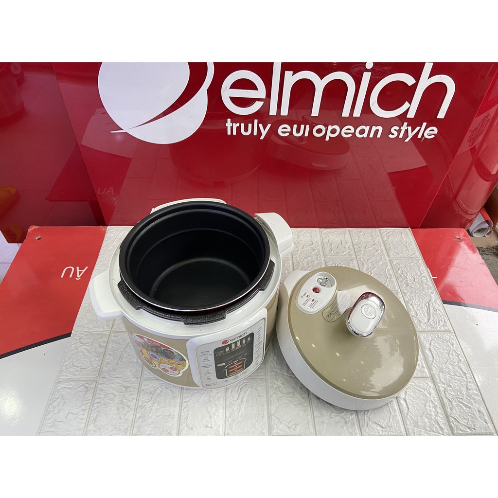 Nồi áp suất điện Elmich PCE- 1804 nồi hầm ủ bảo hành 25 tháng