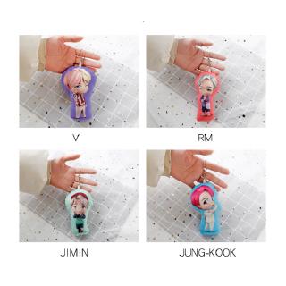 KPOP BTS Plush Pillow Keychain Anime pillow Keyring