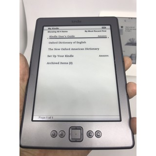 Máy đọc sách Kindle keyboard 2, Kindle Keyboard 3, Kindle touch 4