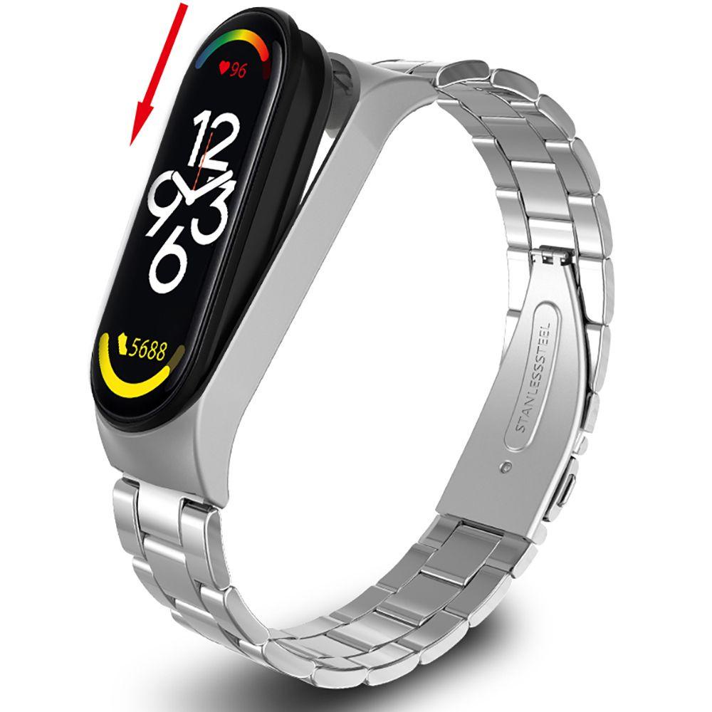 BTLIMER Dây Đeo Thay Thế Chất Liệu Silicon Màu Trơn Cho Xiaomi Band 7