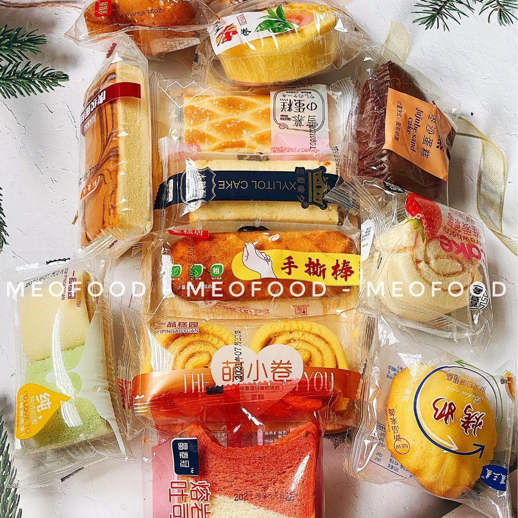 Bánh Mix Đài Loan 1kg giá rẻ tự chọn đủ vị MeoFood BM01