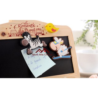 Nam châm hít tủ lạnh hình thú nhựa dẻo - I002