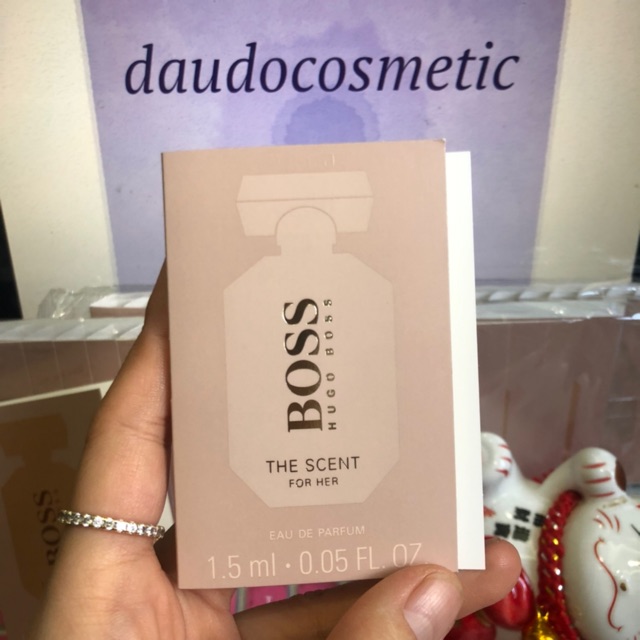 [ vial ] Nước hoa Hugo boss The Scent For Her EDP - The Scent Private Accord 1.5ml