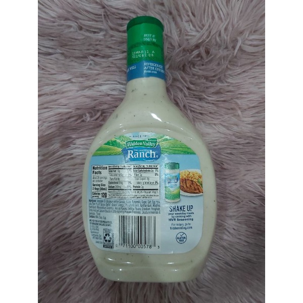 Sốt Hidden valley ranch original Kraft 236ml, 709ml