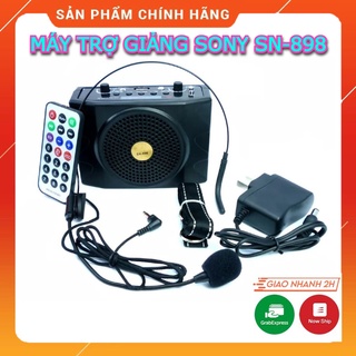 Máy Trợ Giảng SONY SN-898. Thiết Kế Cực Đẹp,Dây Đeo Tiện Lợi, Công Suất Lên Tới 25W, Âm Thanh To ,Rõ. Bảo Hành 12 Tháng