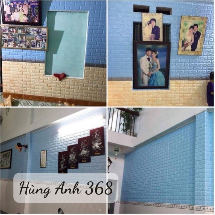(HÀNG ĐẸP - GIÁ TỐT) Tấm xốp dán tường giả gạch 3D cao cấp chống ẩm cách nhiệt 70x77cm | BigBuy360 - bigbuy360.vn